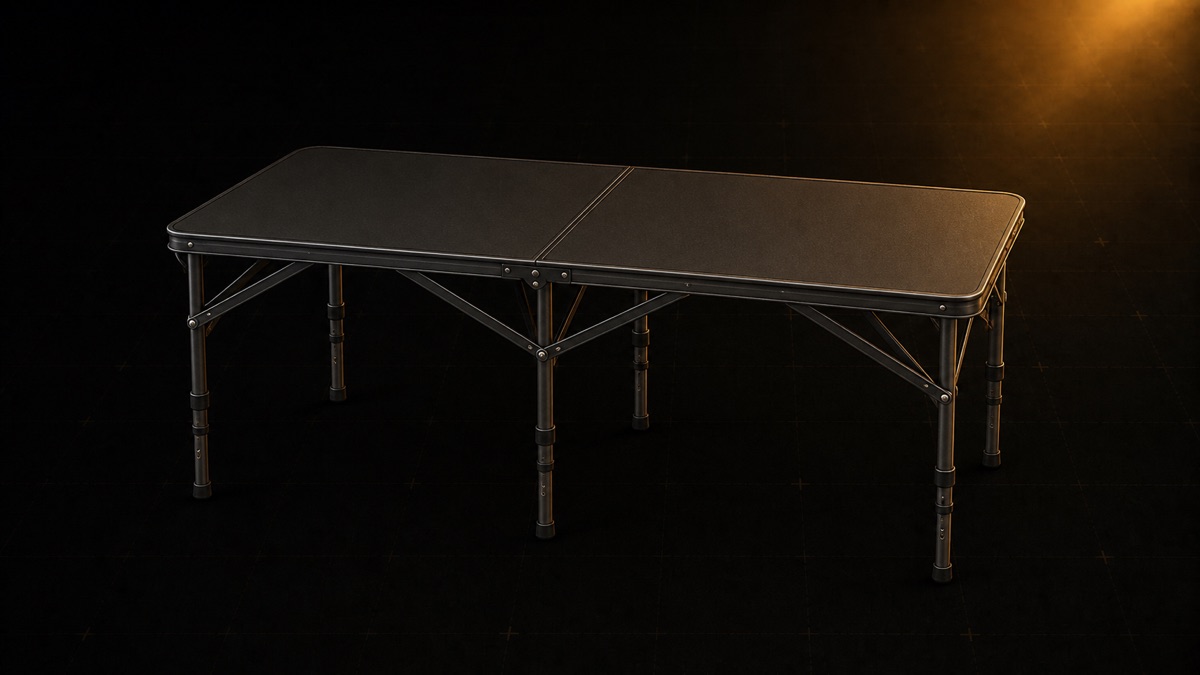 Symbolbild: CampFeuer Alu-Campingtisch (6 Personen)