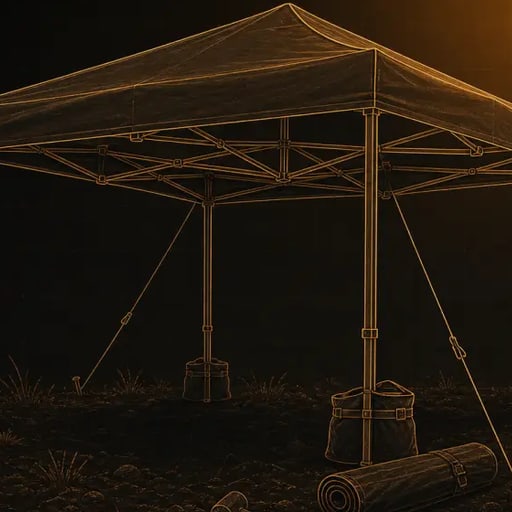 Coleman Event Shelter (Faltpavillon mit gewölbtem Dach)